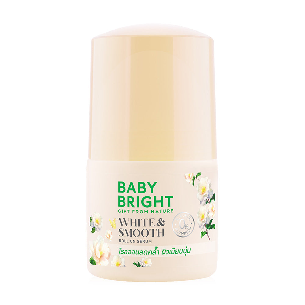 Baby Bright Roll-On Deodorant - White & Smooth Formula - Beauty Buddy