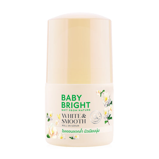 Baby Bright Roll-On Deodorant - White & Smooth Formula - Beauty Buddy