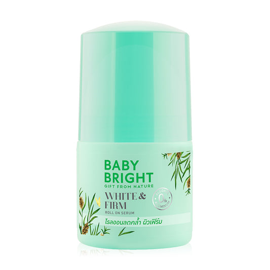Baby Bright Roll-On Deodorant - White & Firm Formula - Beauty Buddy
