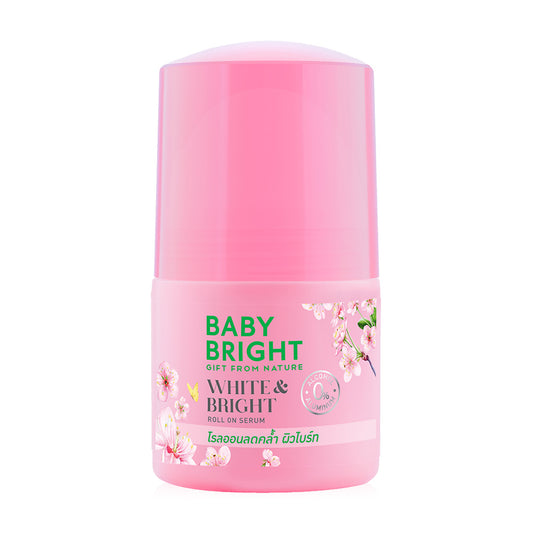 Baby Bright Roll-On Deodorant - White & Bright Formula - Beauty Buddy