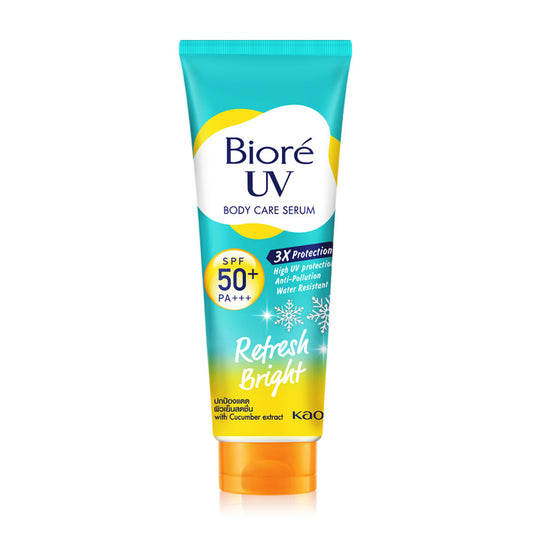 Biore Sunscreen Serum - Refreshing Cucumber Extract SPF50+ PA+++ - Beauty Buddy
