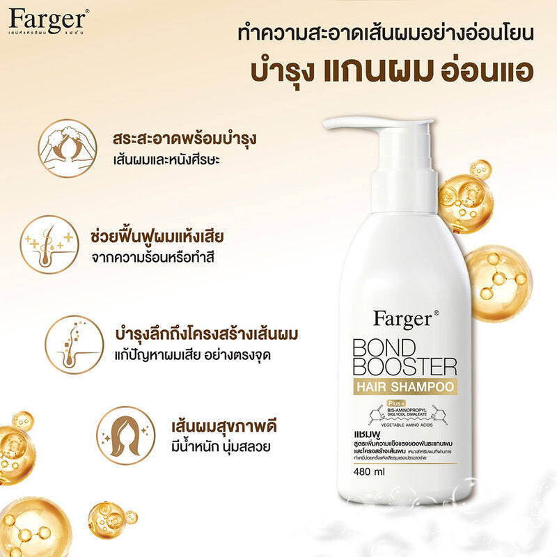 Farger Bond Booster Hair Shampoo 480ml