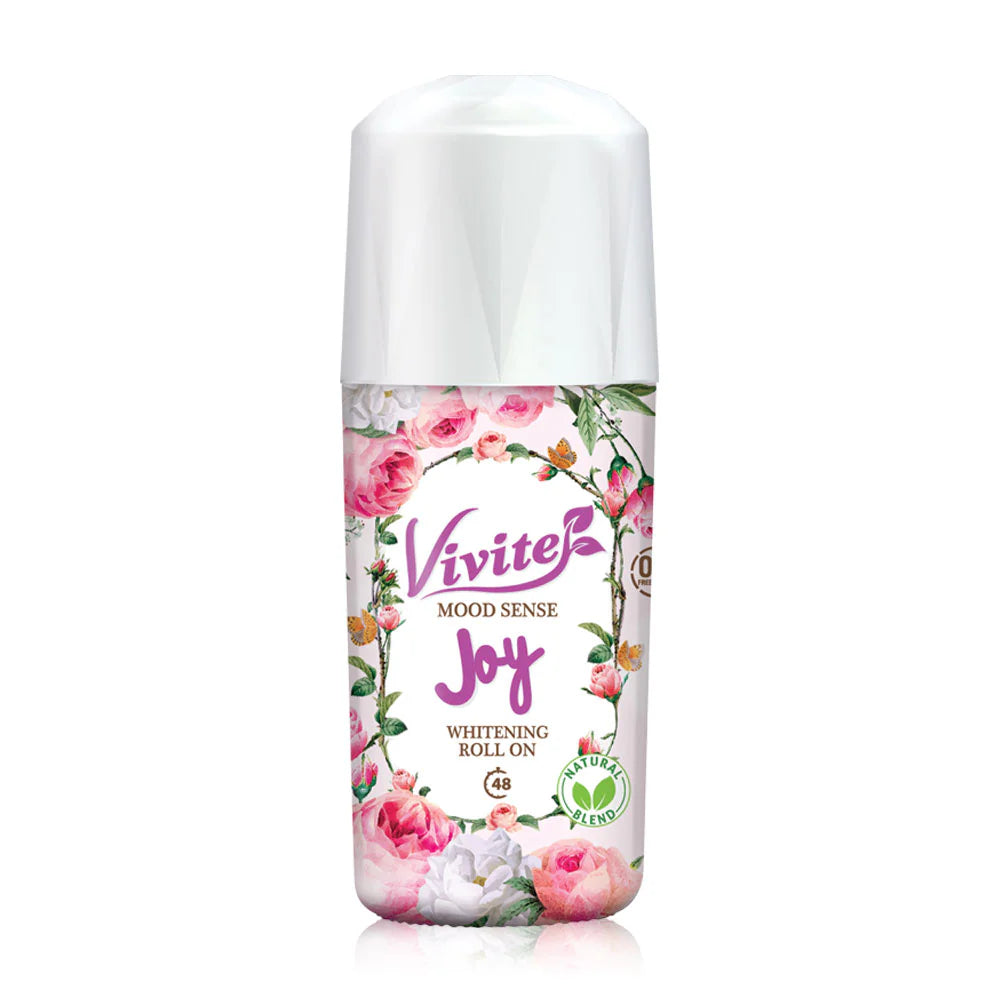 Vivite Roll On Mood Sense Whitening Pink 45ml Deodorant