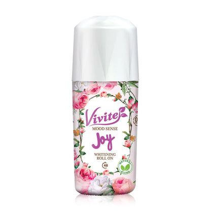 Vivite Roll On Mood Sense Whitening Pink 45ml Deodorant