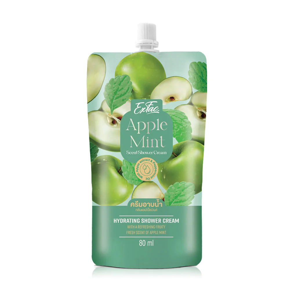 EXFAC Apple Mint Scent Shower Cream 80ml