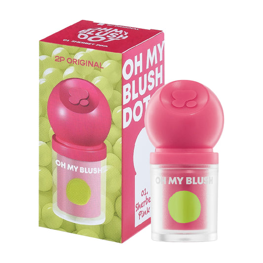 2P Original Blush Dot - Sherbet Pink 3g - Beauty Buddy