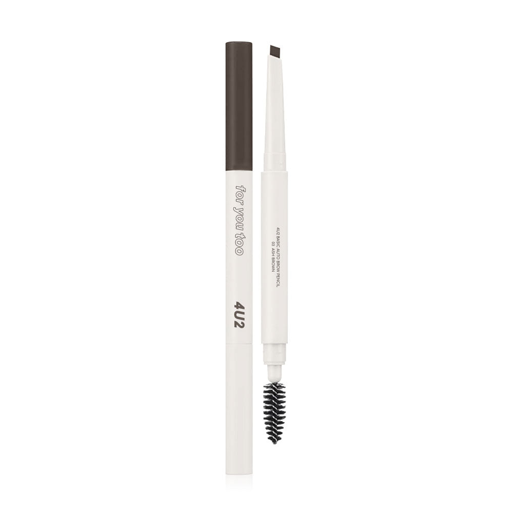 4U2 Eyebrow Pencil - Auto Brow in Ash Brown - Beauty Buddy