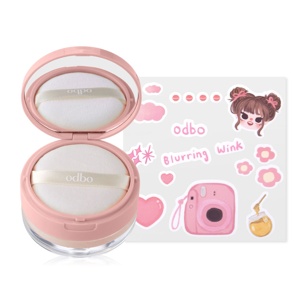 ODBO Loose Powder - Soft Glow Oil Control, Translucent 8g - Beauty Buddy