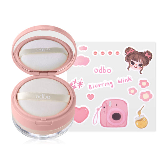 ODBO Loose Powder - Soft Glow Oil Control, Translucent 8g - Beauty Buddy
