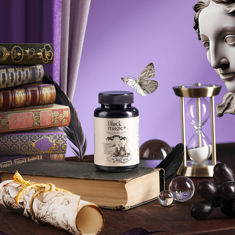 Black Magic Plus GSH CE-II Dietary Supplement 20 Capsules x 2pcs