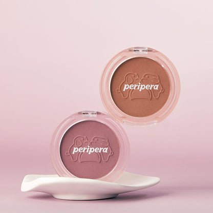 Peripera Blush - Pure Blushed Sunshine #25 Maple Cream - Beauty Buddy
