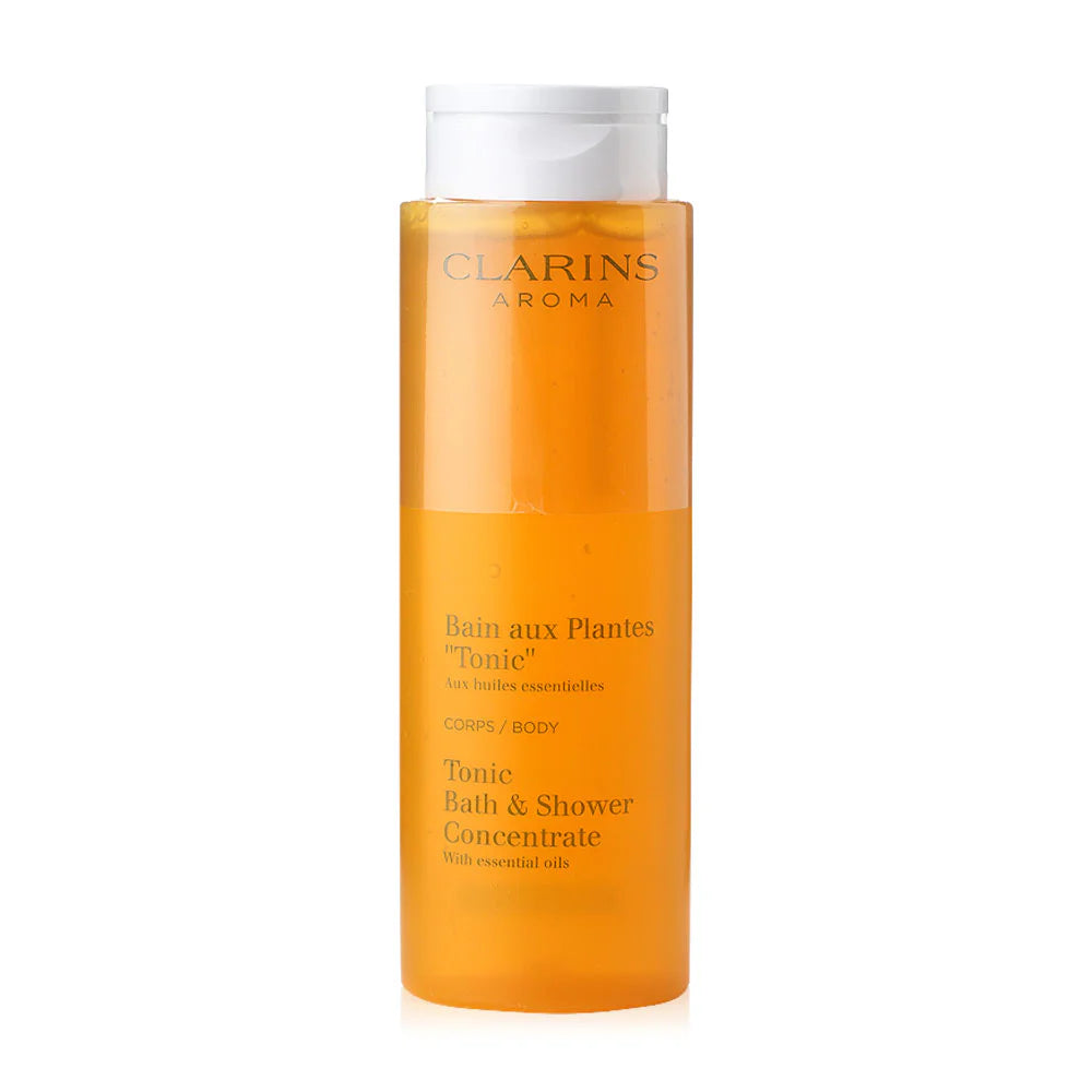 Clarins Tonic Bath & Shower Concentrate With Essential Oils Shower Gel 200ml