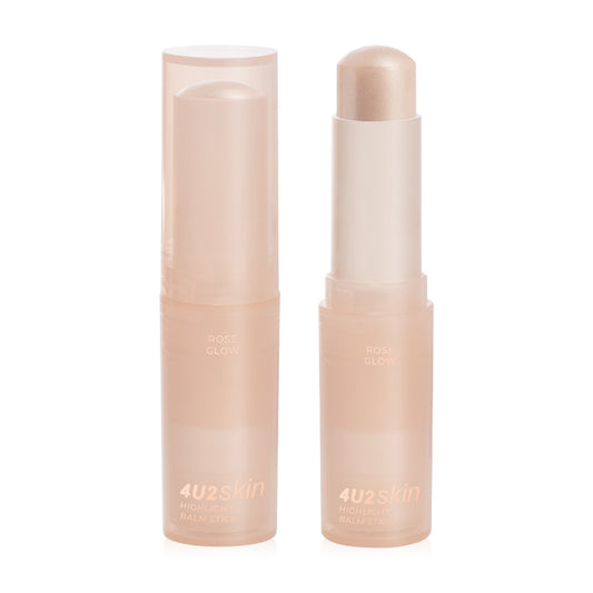 4U2 Highlight Balm Stick - Rose Glow Shimmer - Beauty Buddy