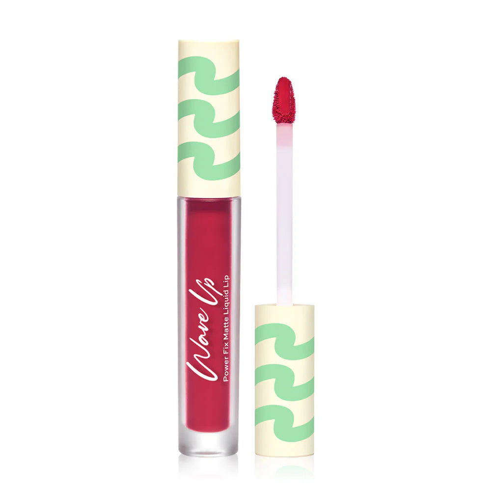 Cute Press Wave Up Power Fix Matte Liquid Lip 2.5g #RD09 Ruby Matte