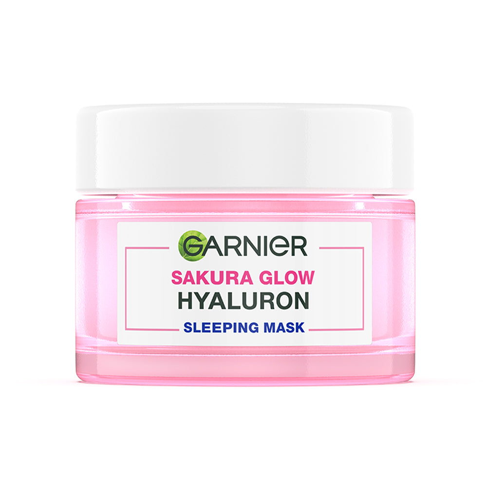 Garnier Sakura Glow Hyaluron Sleeping Mask Night Cream 50ml