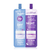 Joji Secret Young Day Aura Bright Uv Protect & Night Booster Sleeping Mask Facial Cream 16g