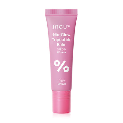 INGU Lip Balm - Nio-Glow Tripeptide SPF50+ Rosy Mauve - Beauty Buddy