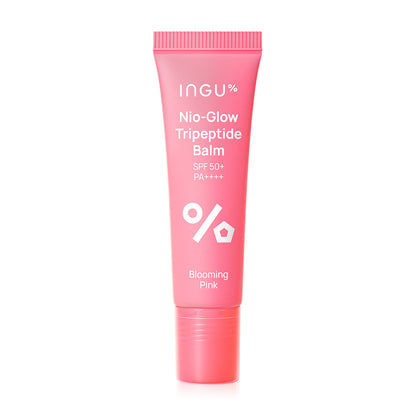 INGU Skin Balm - Nio-Glow Tripeptide SPF50+ in Blooming Pink - Beauty Buddy