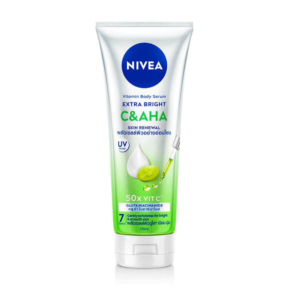 NIVEA Body Serum - Vitamin C & AHA for Extra Brightness 170ml - Beauty Buddy