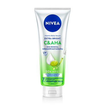 NIVEA Body Serum - Vitamin C & AHA for Extra Brightness 300ml - Beauty Buddy
