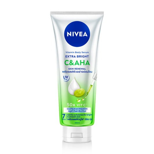 NIVEA Body Serum - Vitamin C & AHA for Extra Brightness 300ml - Beauty Buddy