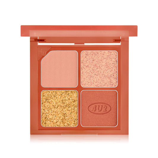 4U2 Eyeshadow Palette - 4 Shades #06 Sun Stone - Beauty Buddy