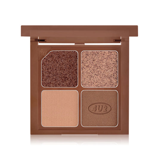 4U2 Eyeshadow Palette - 4 Shades #08 Tiger Eyes - Beauty Buddy