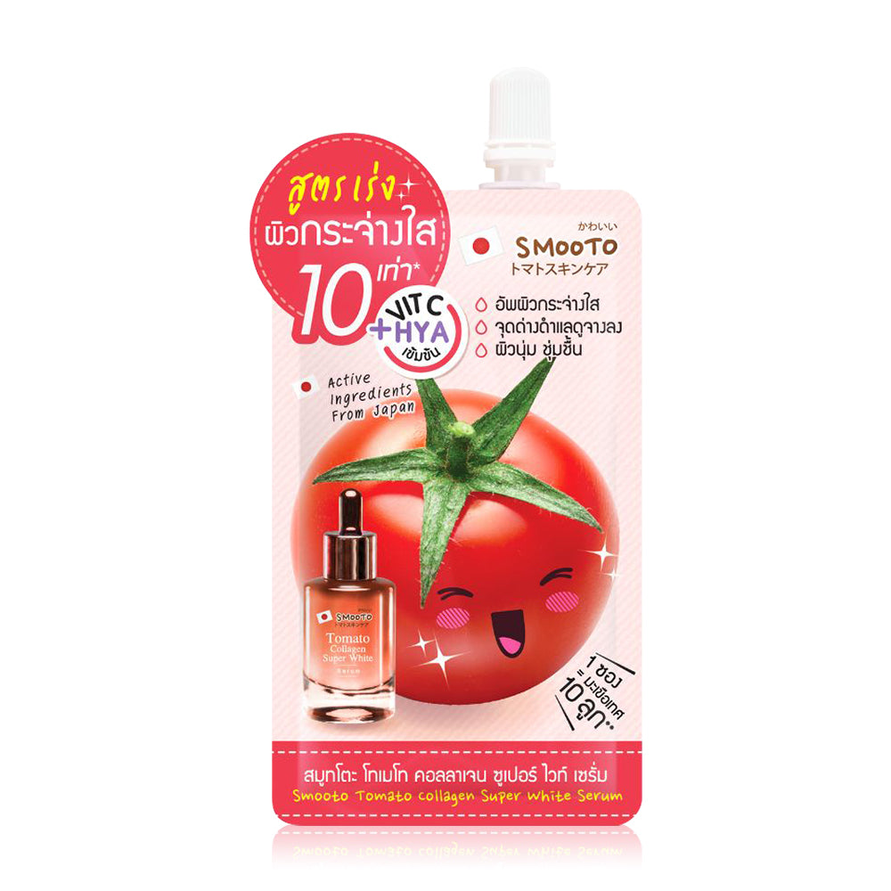 Smooto Tomato Collagen Super White Serum 8g