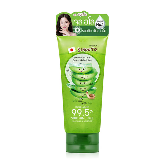 Smooto Aloe-E Snail Bright Gel 200g