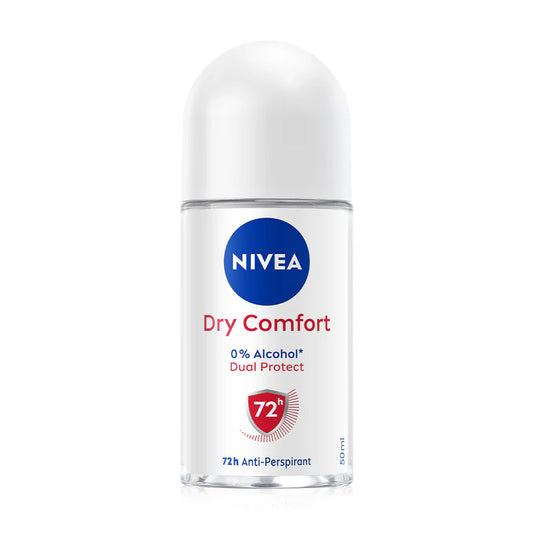 NIVEA Deodorant - Dry Comfort Roll-On with Multi Minerals - Beauty Buddy