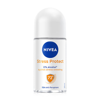 NIVEA Deodorant Roll-On - Stress Protect with Zinc Complex - Beauty Buddy