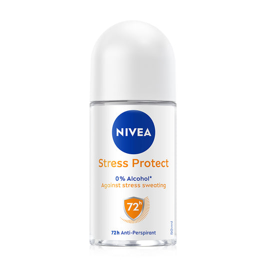 NIVEA Deodorant Roll-On - Stress Protect with Zinc Complex - Beauty Buddy
