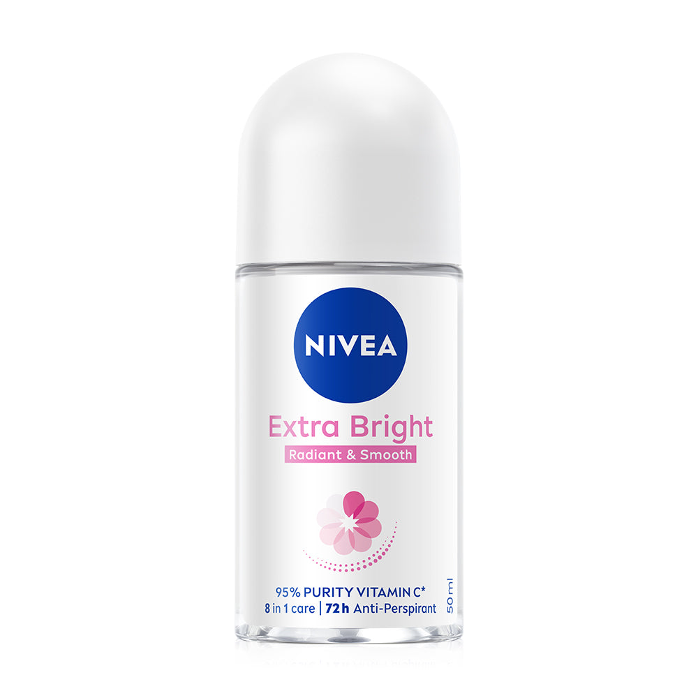 NIVEA Deodorant Roll-On - Extra Brightening Formula 50ml - Beauty Buddy
