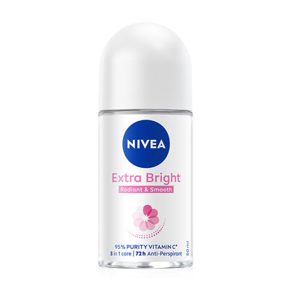 NIVEA Deodorant Roll-On - Extra Brightening Formula 50ml - Beauty Buddy