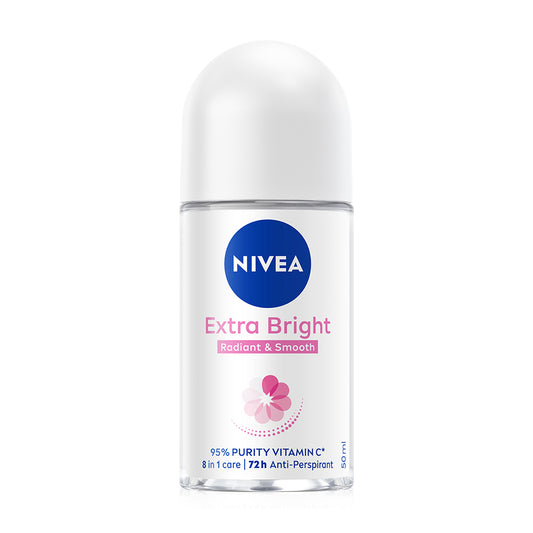 NIVEA Deodorant Roll-On - Extra Brightening Formula 50ml - Beauty Buddy