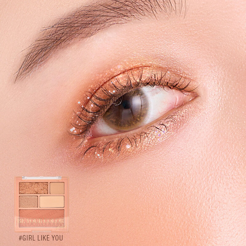 Merrezca Eyeshadow and Blush Palette - Girl Like You, 11g