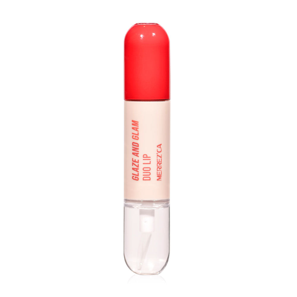 Merrezca Lip Duo - Matte & Oil Textures in Deep Chestnut