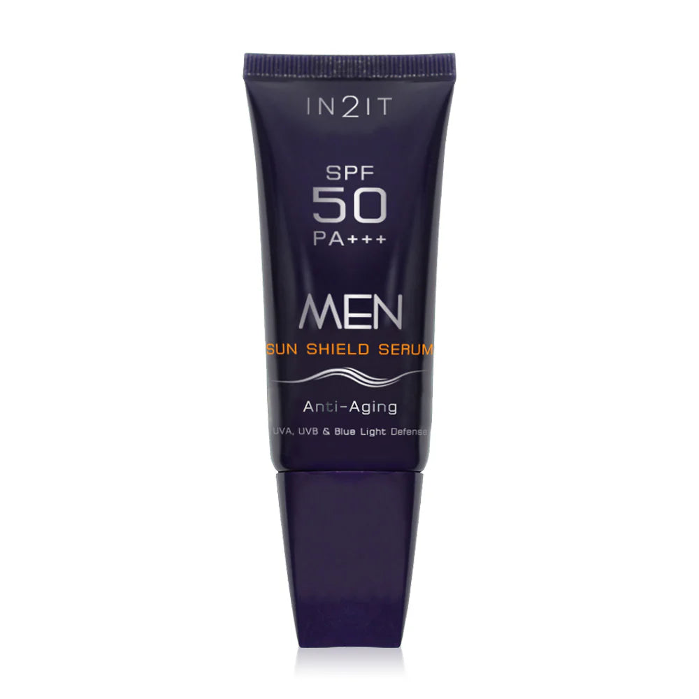 In2it Men Friendly Sea Kare Sun Shield SPF50 PA+++ Sunscreen Serum 20g #MSKM