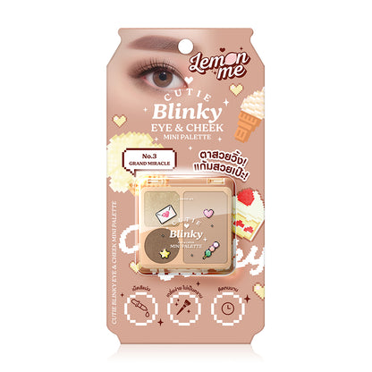 Lemon Me Eye & Cheek Mini Palette - #03 Grand Miracle - Beauty Buddy
