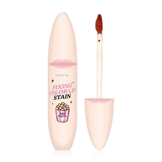 Lemon Lip Stain - #04 Bloody Color, Soft & Long-Lasting - Beauty Buddy