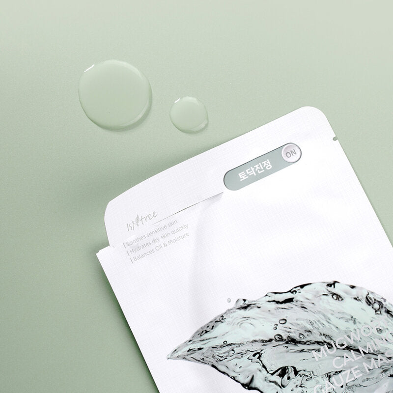 ISNTREE Mugwort Calming Gauze Mask 23g