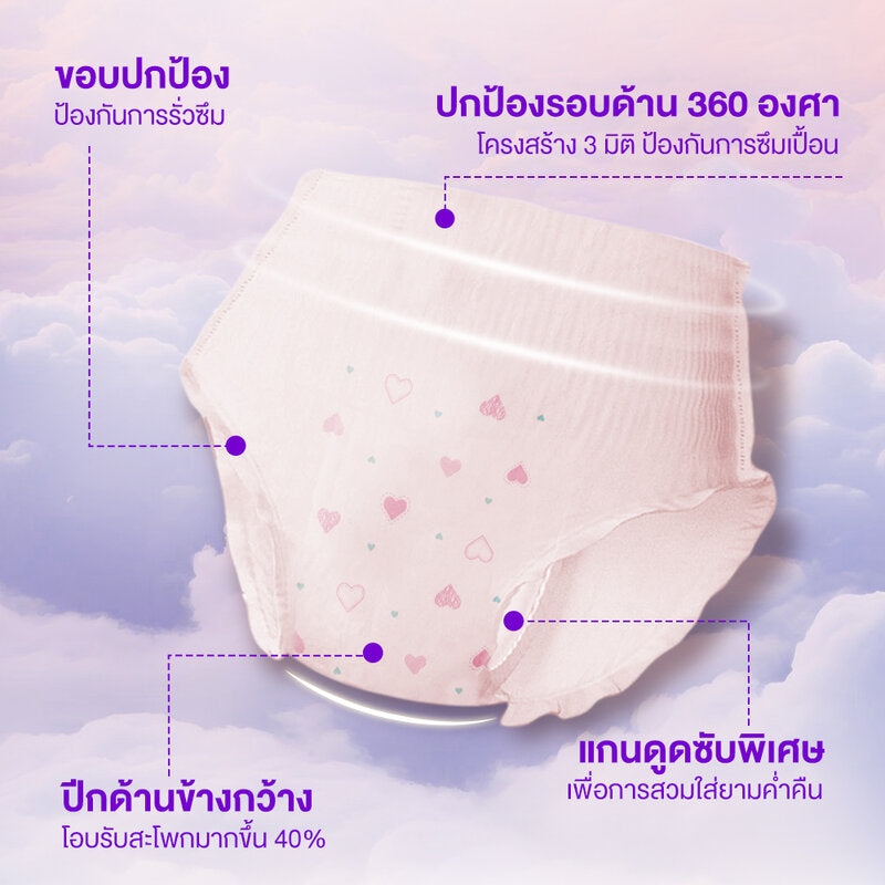 Siscare Night Underwear 2pcs