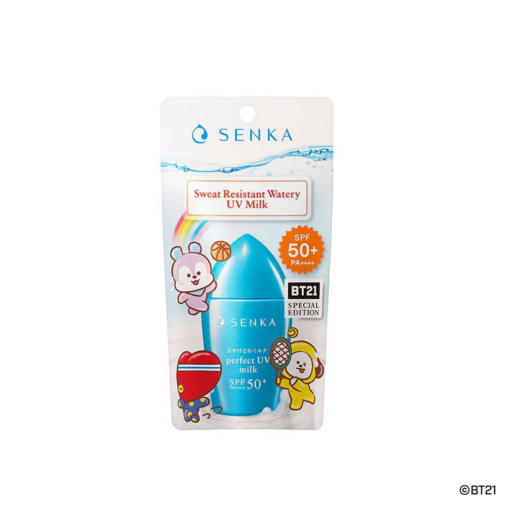 Senka Perfect UV Milk SPF50+ PA++++ BT21 Collection 40ml