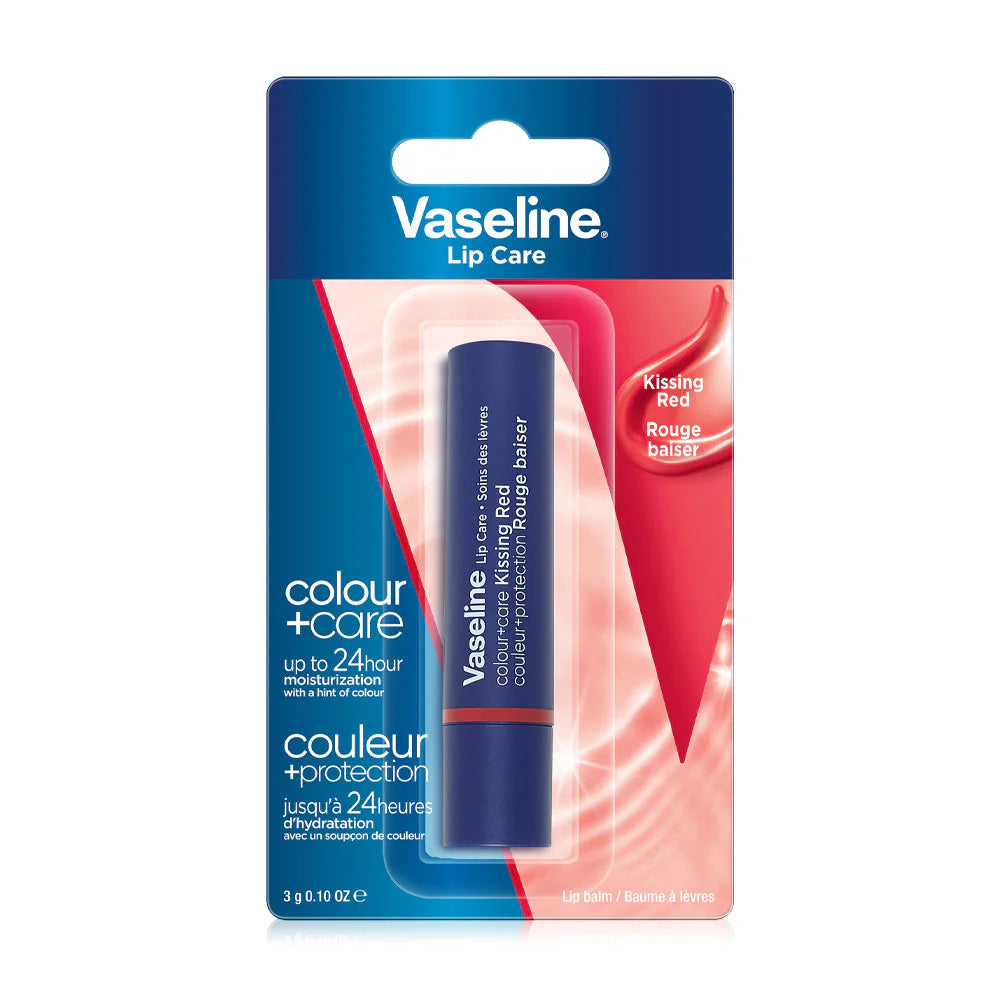 Vaseline Lip Care Color 3g #Kissing Red