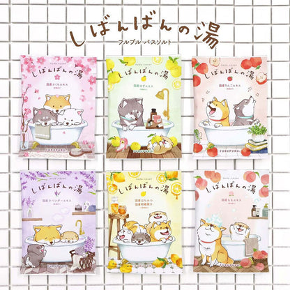 FURUPURU Shibanban Bath Salt 60g #Yuzu