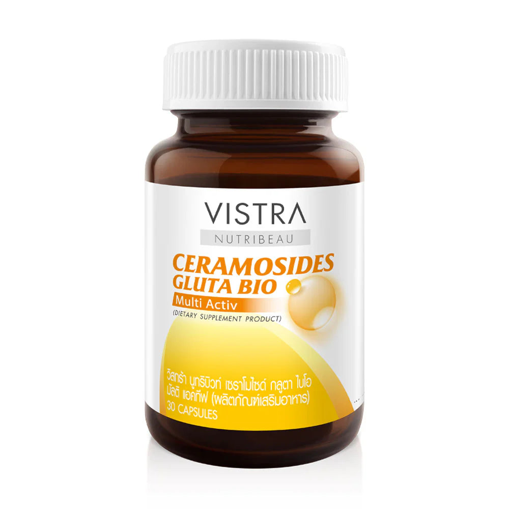 VISTRA Nutribeau Ceramosides Gluta Bio Multi Activ 30 Capsules