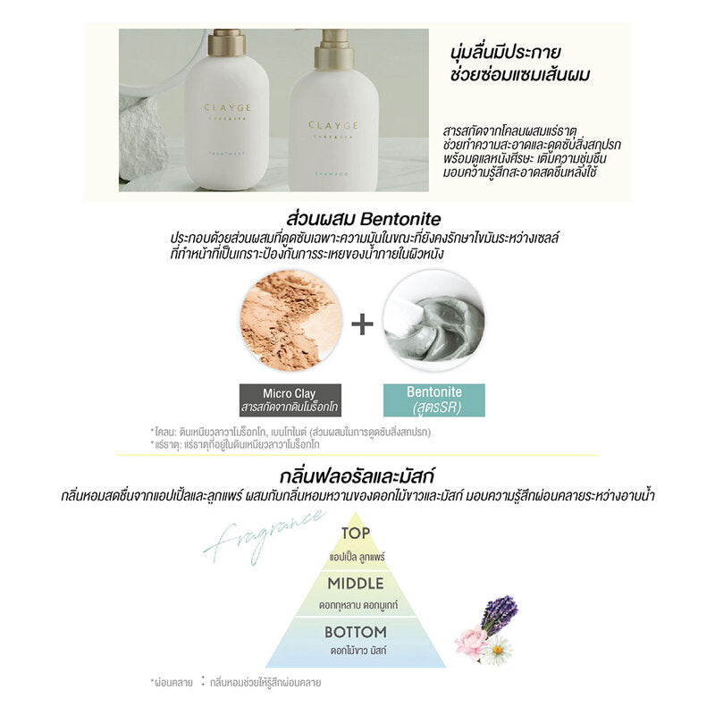 CLAYGE Treatment SR Hair Treatment 500ml