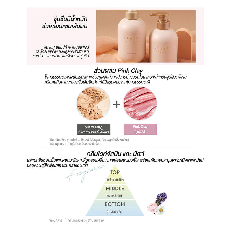 CLAYGE Treatment M Hair Treatment 500ml