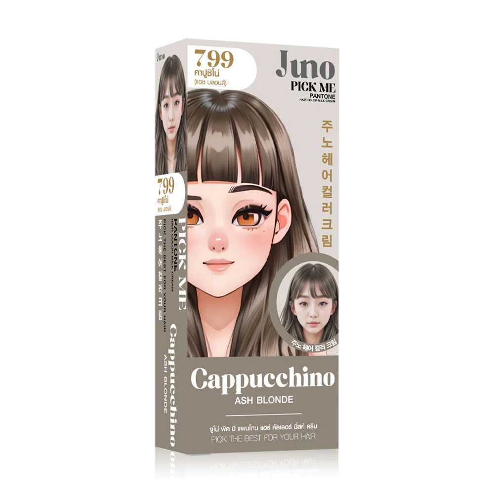 JUNO Pick Me Pantone Hair Color Milk Cream 85ml - #799 Ash Blonde