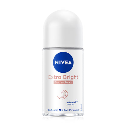 NIVEA Deodorant Roll-On - Brightening Powder Formula 50ml - Beauty Buddy